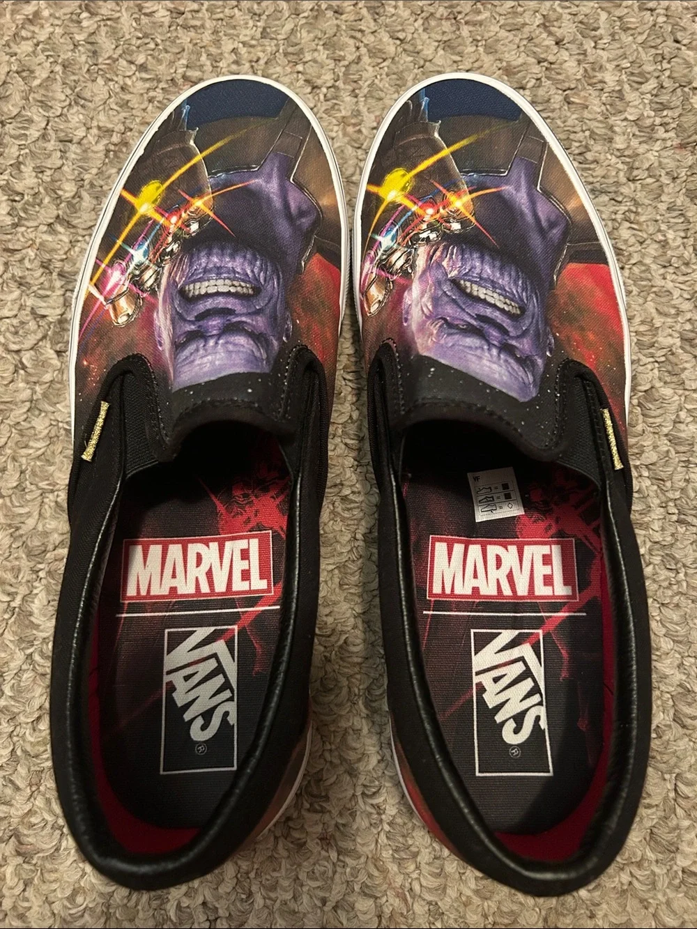 Vans Men's Slip-On Marvel Thanos Sneakers